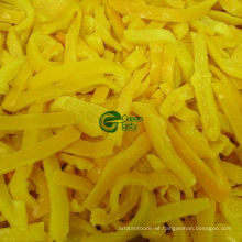 High Quality Frozen IQF Yellow Pepper Slices